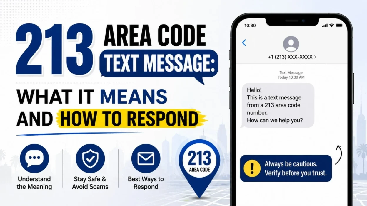 213 area code text message meaning and how to respond safely