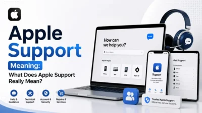 Apple Support meaning and customer service help for Apple devices